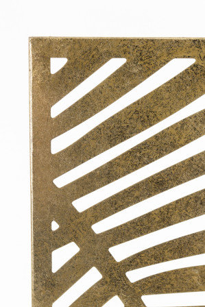 detail Zlatý palmový list na stěnu GD DESIGN