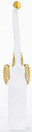 detail Figurka bílo-zlatý slon GD DESIGN