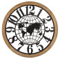 náhled Kovové hodiny s mapou světa GD DESIGN