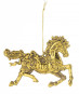 náhled Ozdoba zlatý kůň GD DESIGN