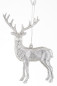 náhled Závěsná ozdoba jelen stříbrný GD DESIGN
