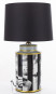 náhled Keramická lampa s černobílým dekorem GD DESIGN
