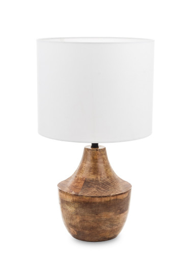 Stolní lampa dřevěná