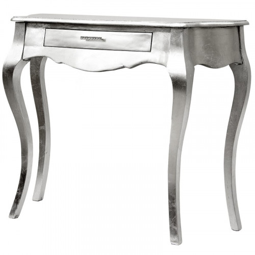 Konzolový stolek stříbrný