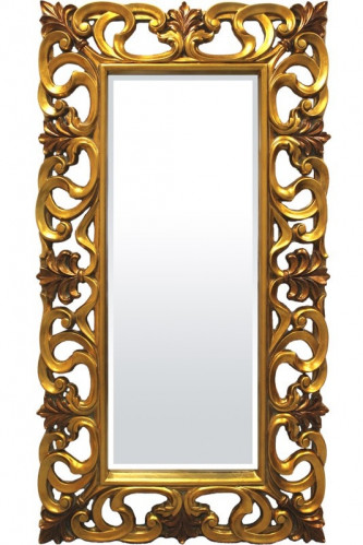Zrcadlo se zlatými ornamenty