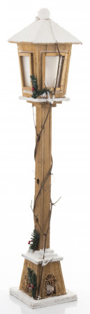 detail Velká dřevěná lucerna GD DESIGN
