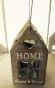 náhled Dřevěný svícen domek s nápisem Home GD DESIGN