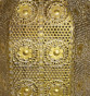 náhled Zlatý kovový svícen s mozaikou GD DESIGN