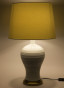 náhled Bílá lampa se zlatými detaily GD DESIGN