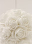 náhled Bílé závěsné koule z růží 2 ks GD DESIGN
