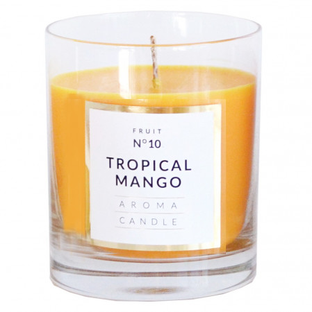 detail Svíčka ve skle Tropické mango GD DESIGN