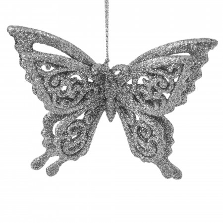 detail Stříbrný motýl na zavěšení GD DESIGN