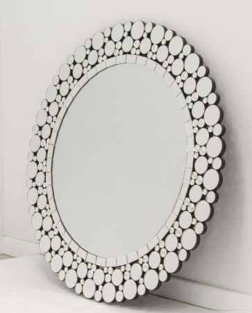 detail Moderní zrcadlo kulaté GD DESIGN