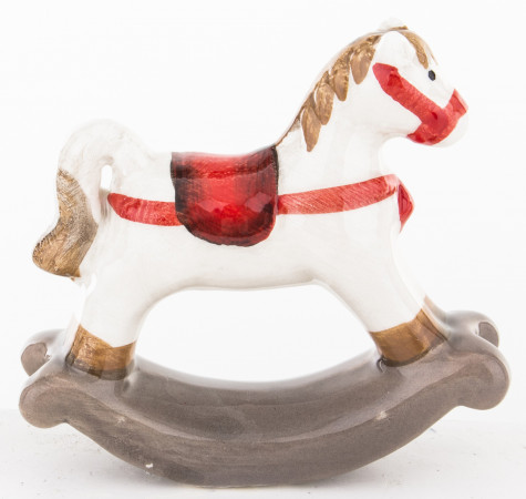detail Keramická figurka houpací kůň GD DESIGN