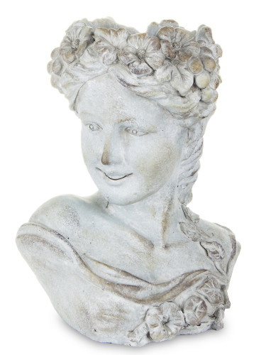Květináč z kameniny busta