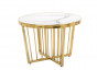 náhled Zlatý stolek s mramorovou deskou GD DESIGN