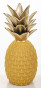 náhled Keramický ananas se zlatými listy 29 cm GD DESIGN
