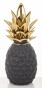 náhled Keramický ananas se zlatými listy 22 cm GD DESIGN