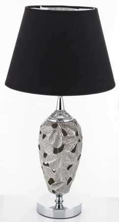 detail Stolní lampa stříbrné listy GD DESIGN