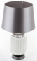 náhled Skleněná stolní lampa s šedým stínidlem GD DESIGN