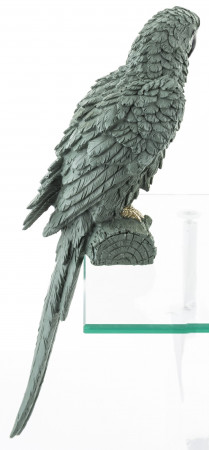 detail Figurka zelený papoušek 36 cm GD DESIGN