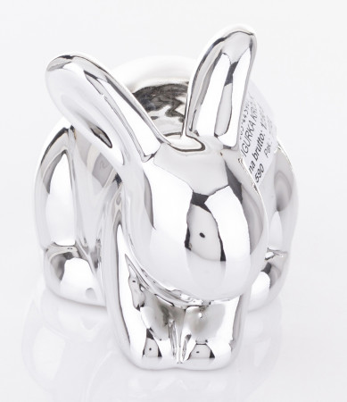 detail Figurka stříbrného králíčka GD DESIGN