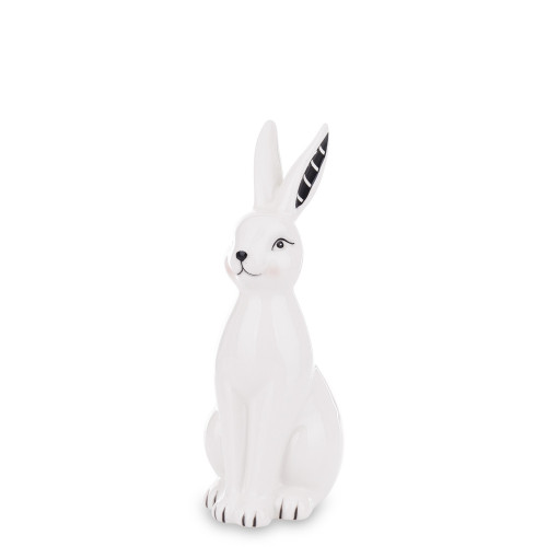 Dekorace králík bílý