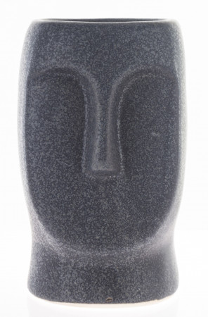 detail Keramická aromalampa hlava černá GD DESIGN