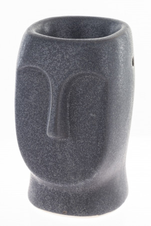detail Keramická aromalampa hlava černá GD DESIGN