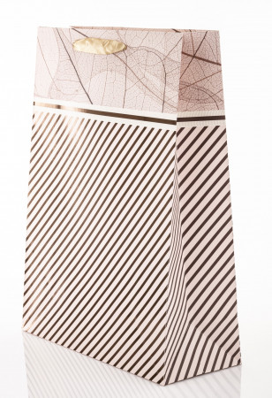 detail Dárková taška s pruhy 40 cm GD DESIGN