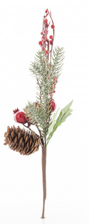 detail Vánoční dekorace větvička GD DESIGN