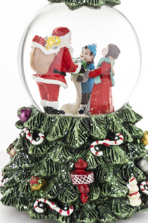 detail Vánoční dekorace s hrací skříňkou GD DESIGN