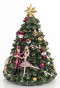 náhled Vánoční dekorace otáčející se stromeček s hrací skříňkou GD DESIGN