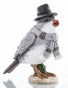 náhled Figurka zimní ptáček s kloboukem GD DESIGN