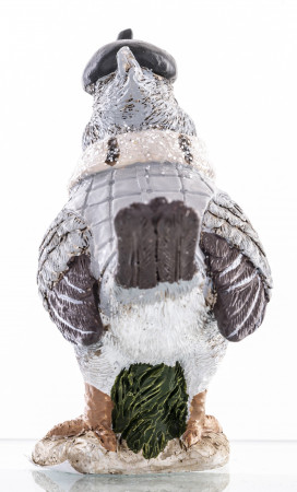 detail Figurka zimní ptáček s baretem GD DESIGN