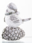 náhled Figurka zimní ptáček na šišce GD DESIGN