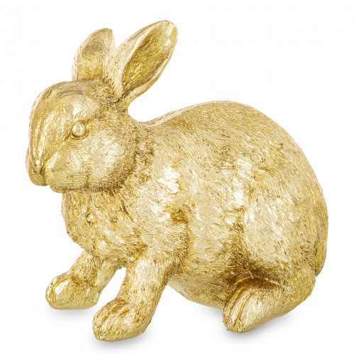 Dekorace zlatý králík