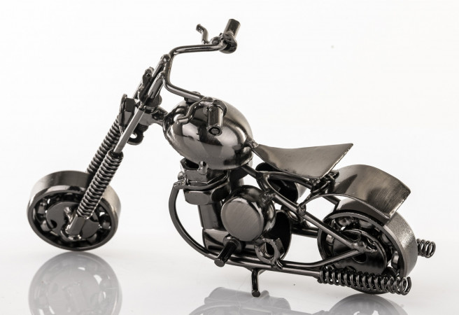 detail Replika kovová motorka GD DESIGN