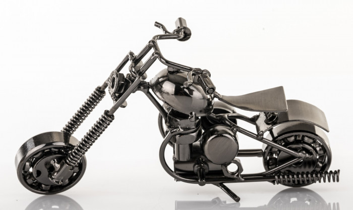 detail Replika kovová motorka GD DESIGN