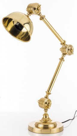 detail Zlatá stolní lampa GD DESIGN