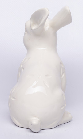 detail Dekorativní figurka zajíc bílý GD DESIGN