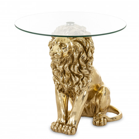 detail Konferenční stolek zlatý Lev GD DESIGN