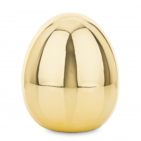 detail Dekorace lesklé zlaté vejce GD DESIGN