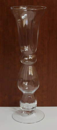 detail Skleněná tvarovaná váza GD DESIGN
