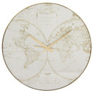 náhled Nástěnné hodiny zlatá mapa GD DESIGN