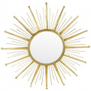 náhled Zlaté zrcadlo ve tvaru slunce GD DESIGN