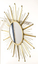náhled Zlaté zrcadlo ve tvaru slunce GD DESIGN