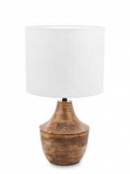 Stolní lampa dřevěná