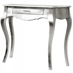 Konzolový stolek stříbrný