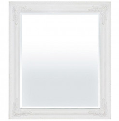 Bílé zrcadlo s patinou